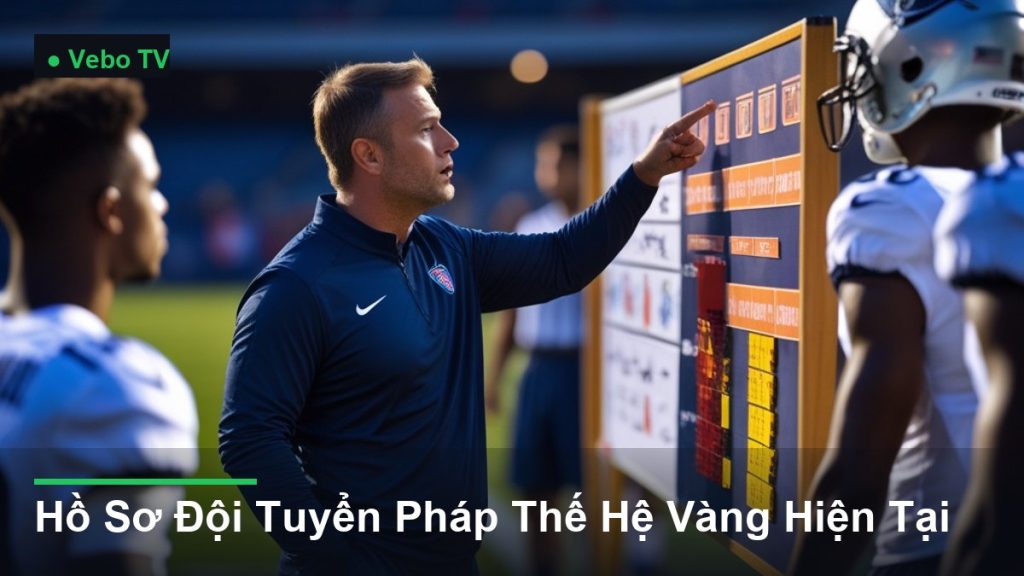 huấn luyện viên chỉ đạo chiến thuật bên đường biên - Hồ Sơ Đội Tuyển Pháp Thế Hệ Vàng Hiện Tại