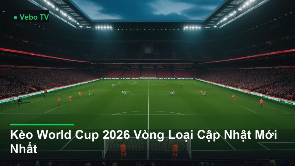 toàn cảnh sân vận động trong một trận đấu - Kèo World Cup 2026 Vòng Loại Cập Nhật Mới Nhất