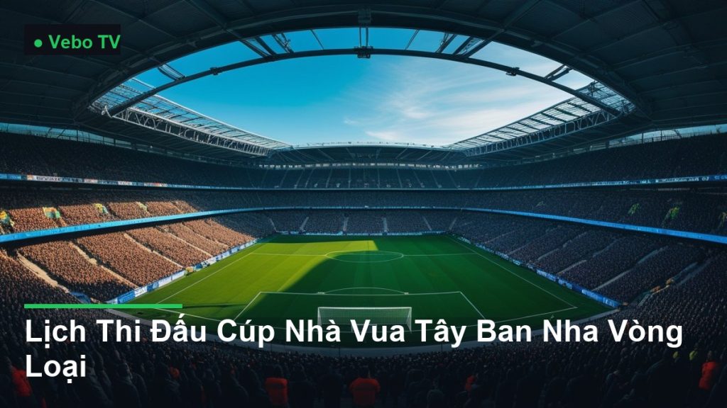 toàn cảnh sân vận động nhìn từ trên cao - Lịch Thi Đấu Cúp Nhà Vua Tây Ban Nha Vòng Loại