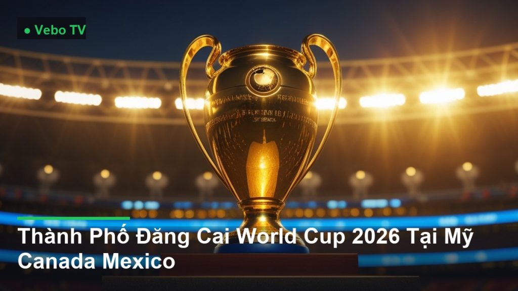cúp vô địch bóng đá được nâng cao - Thành Phố Đăng Cai World Cup 2026 Tại Mỹ Canada Mexico
