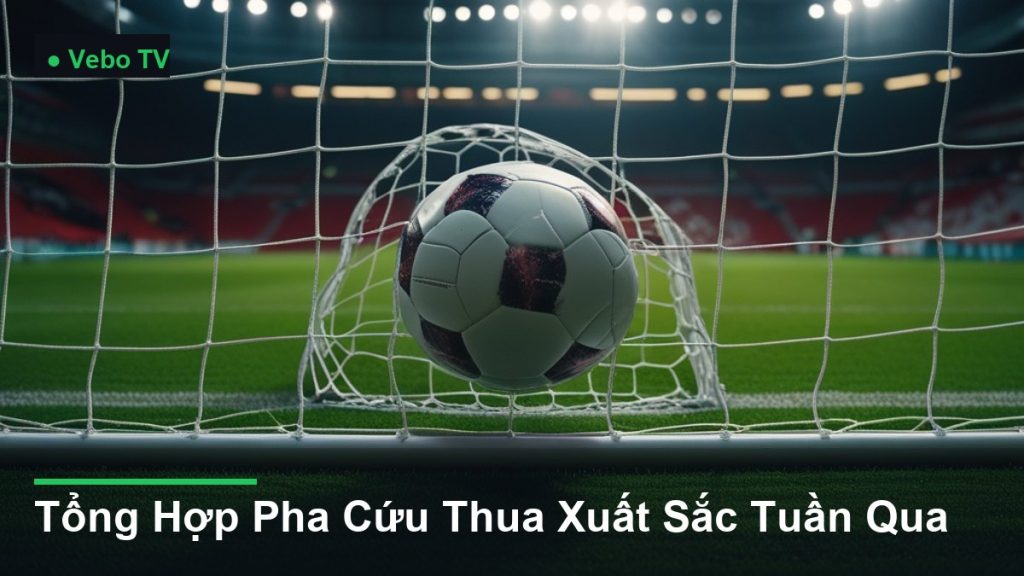 bóng bay vào lưới khung thành - Tổng Hợp Pha Cứu Thua Xuất Sắc Tuần Qua